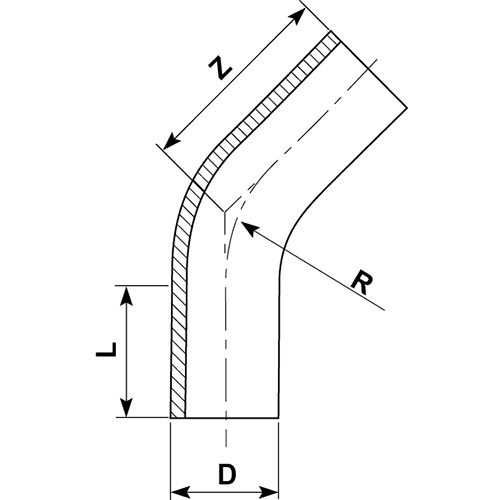 Segmented Bends 45 Degree Advanced Piping Systems 9043